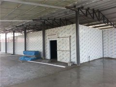 建造7500平米生鮮電商冷凍庫，冷庫設備安裝造價